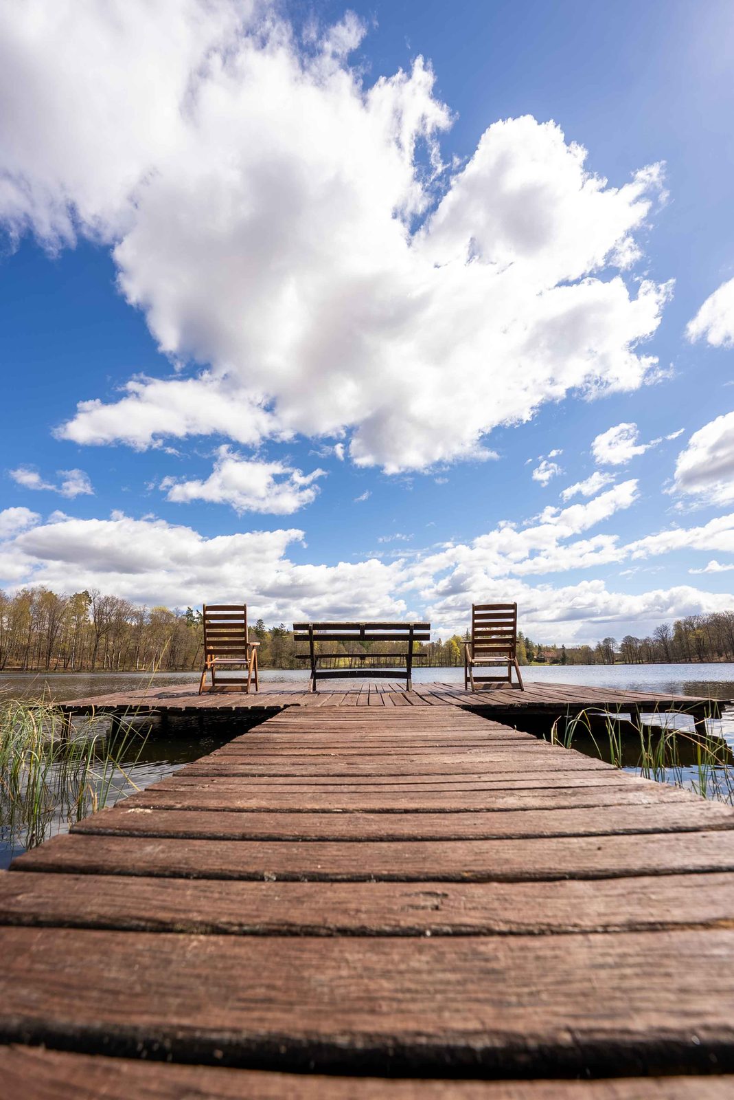 Dwa pomosty nad Opławcem - agroturystyka Jabłończ nad jeziorem Opławiec